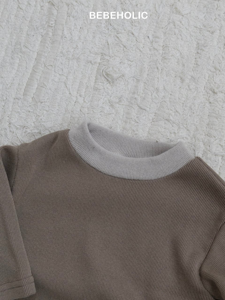 Layered half neck T