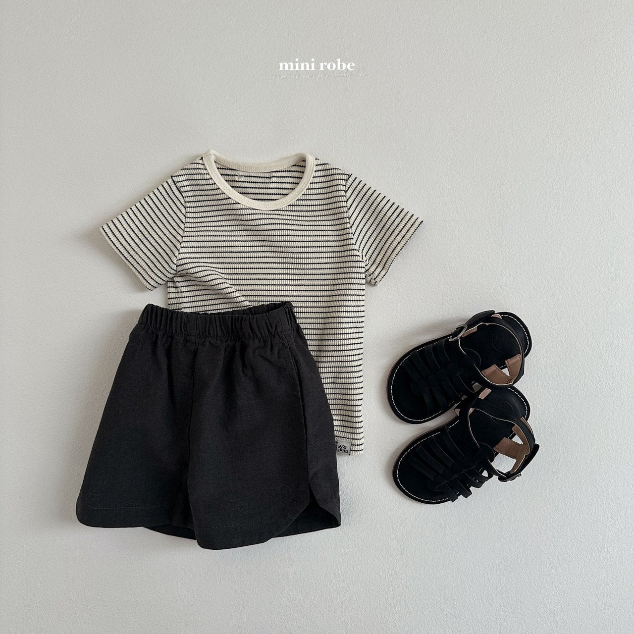 Flynn stripe T