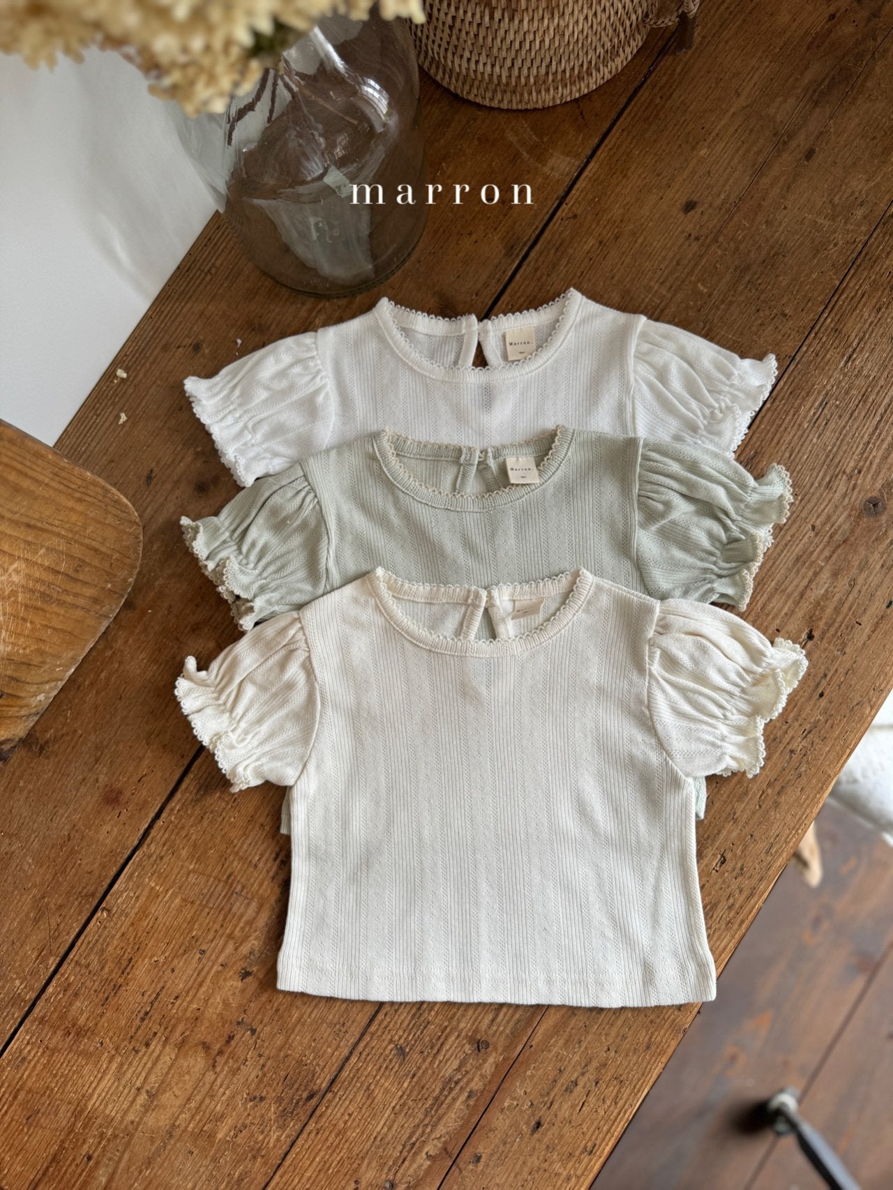 Willow eyelet T shirt