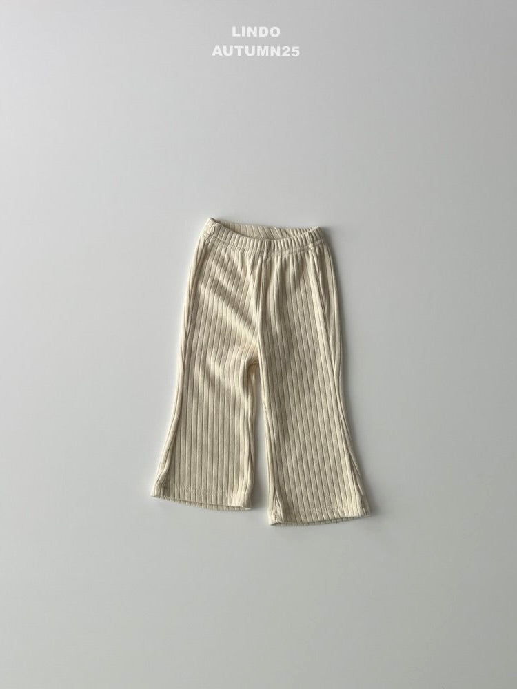 Knit ribbed pants (baby &amp; kids)