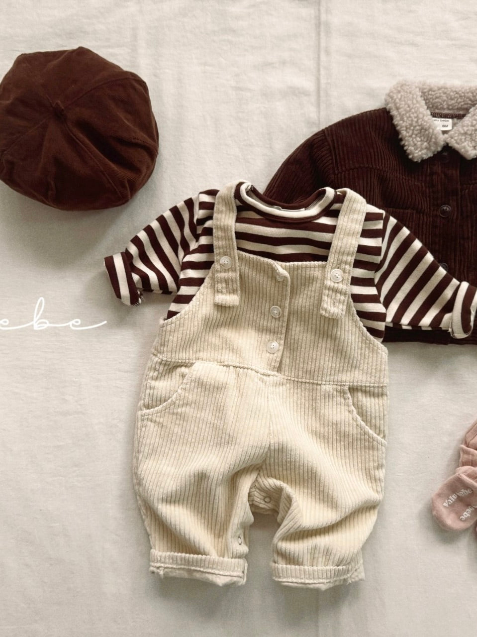 Roman corduroy beret (baby)