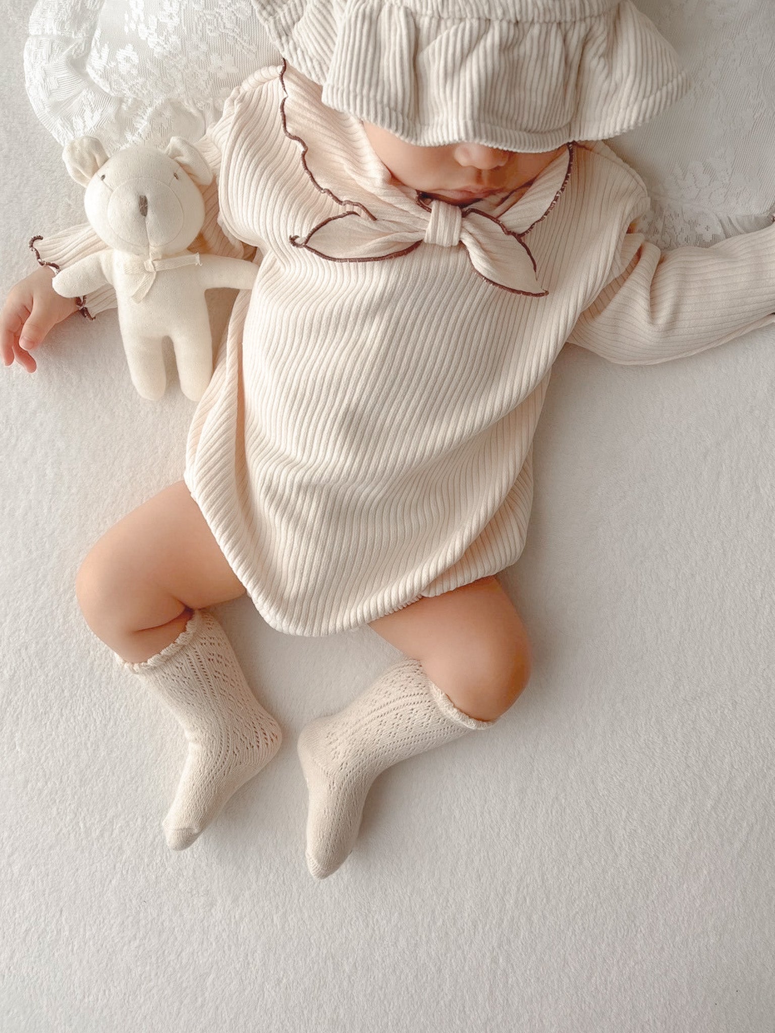 Mellow scarf rompers