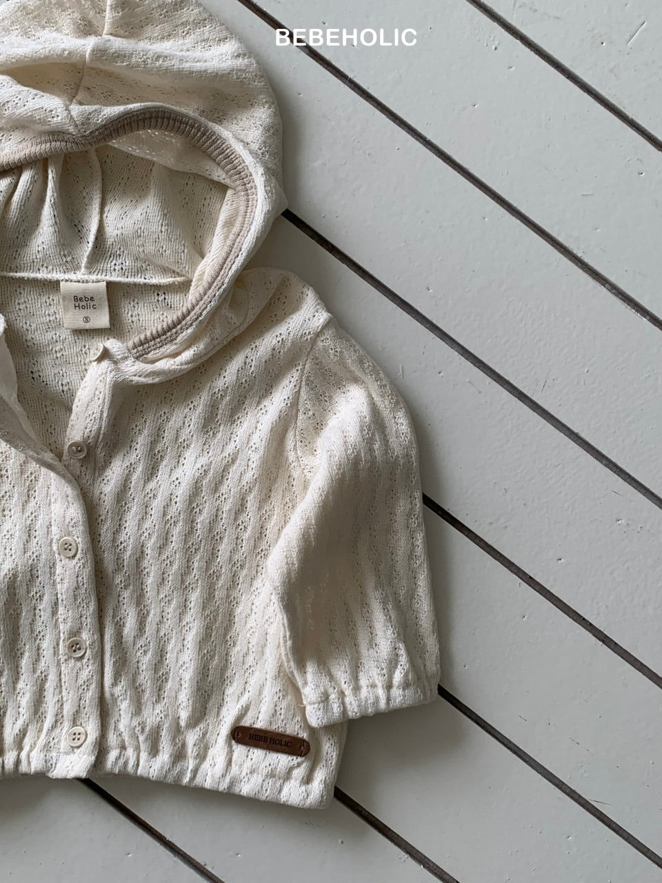 Soft textured hoodie