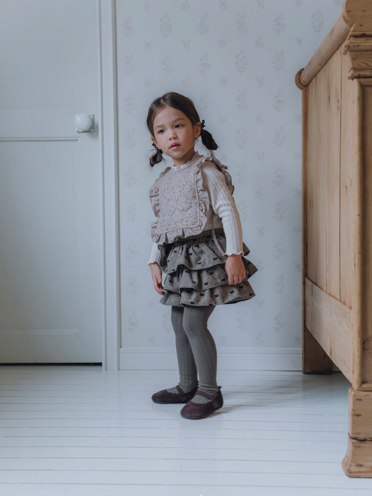 Chloe ribbon cancan pants