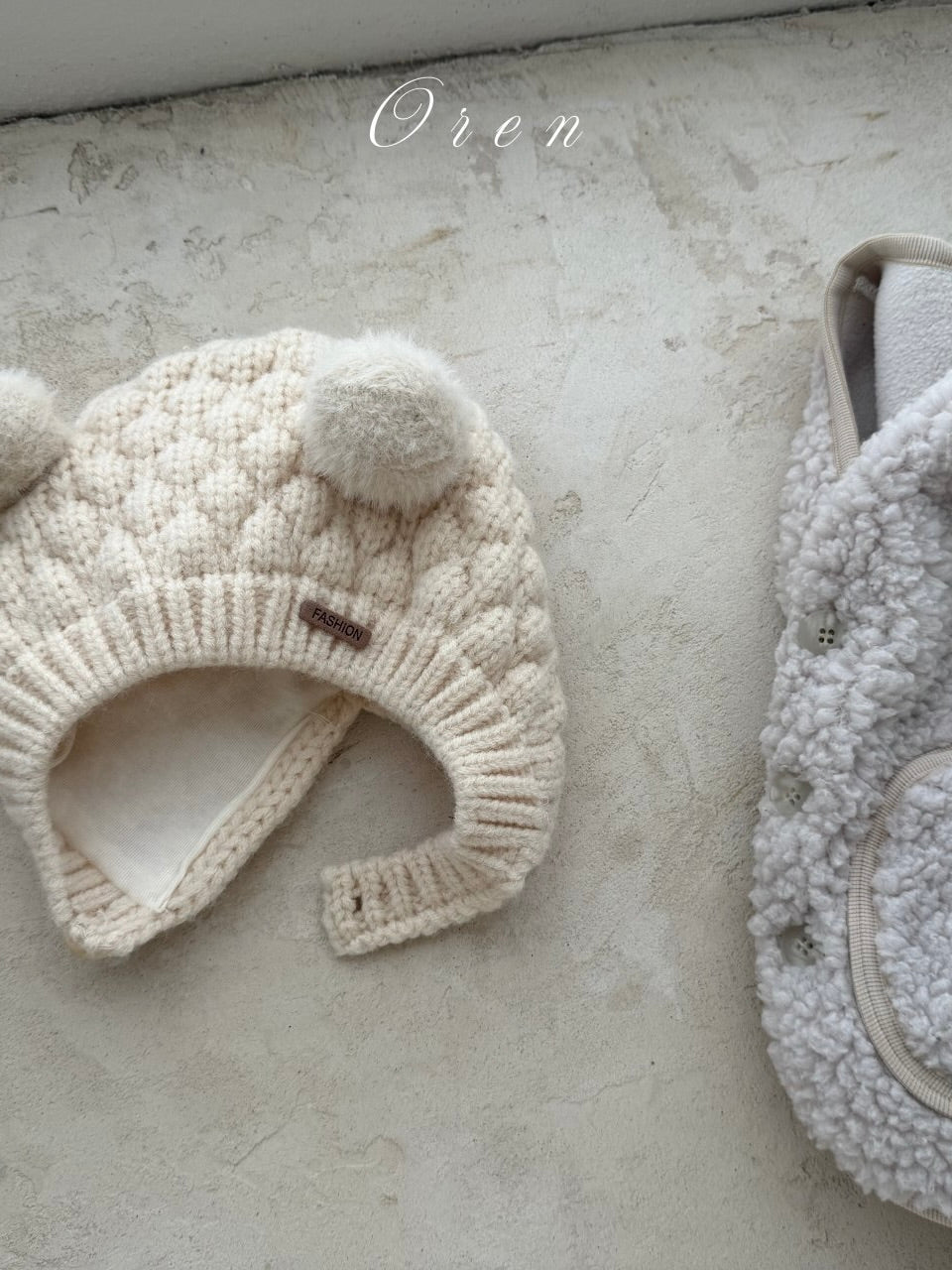 Bonbon knit bonnet (baby)