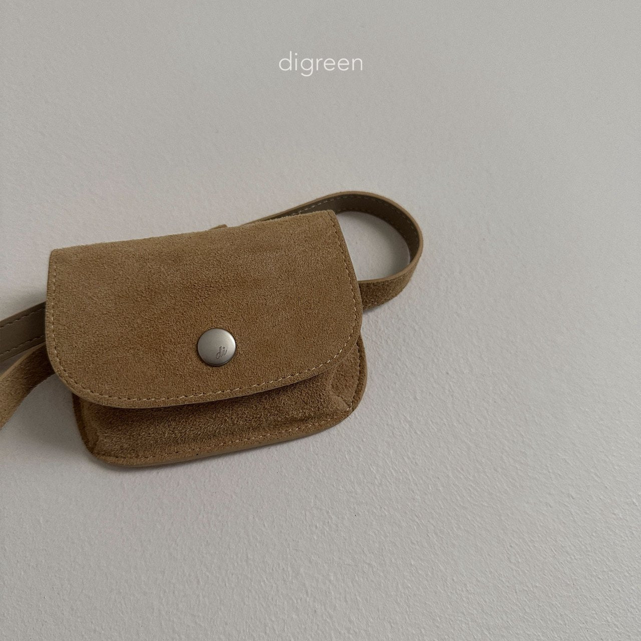 Mini suede belt bag