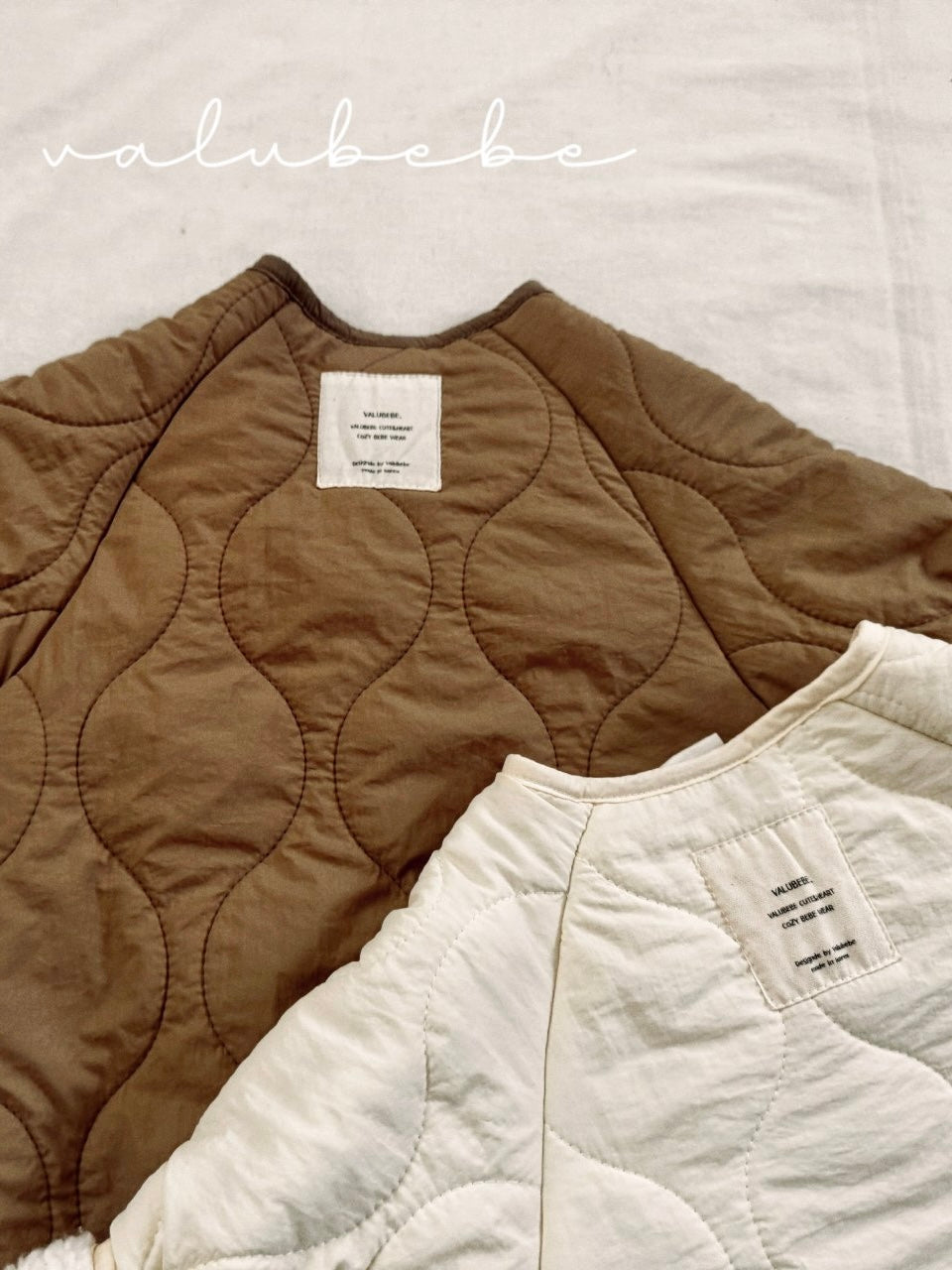 Button quilted coverall (baby)