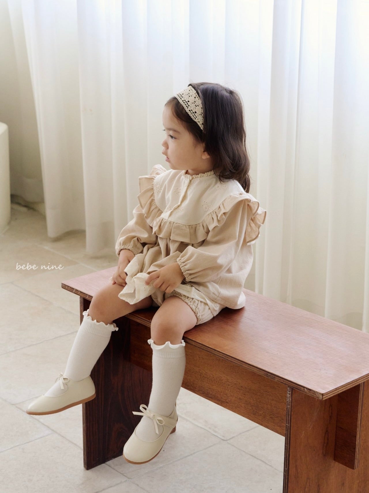 Nice Frill Knee Socks Set