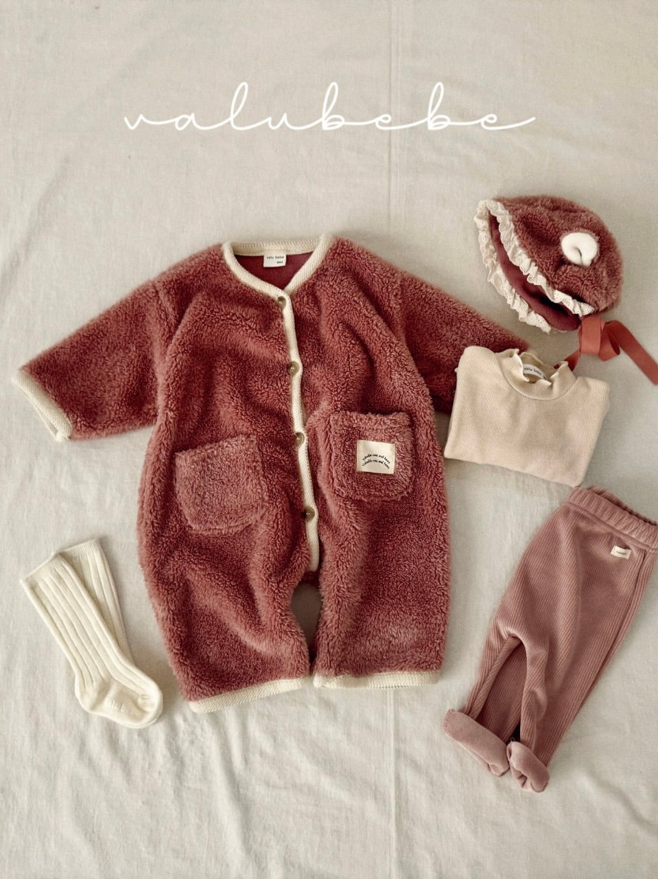 Pocket round coverall (baby)