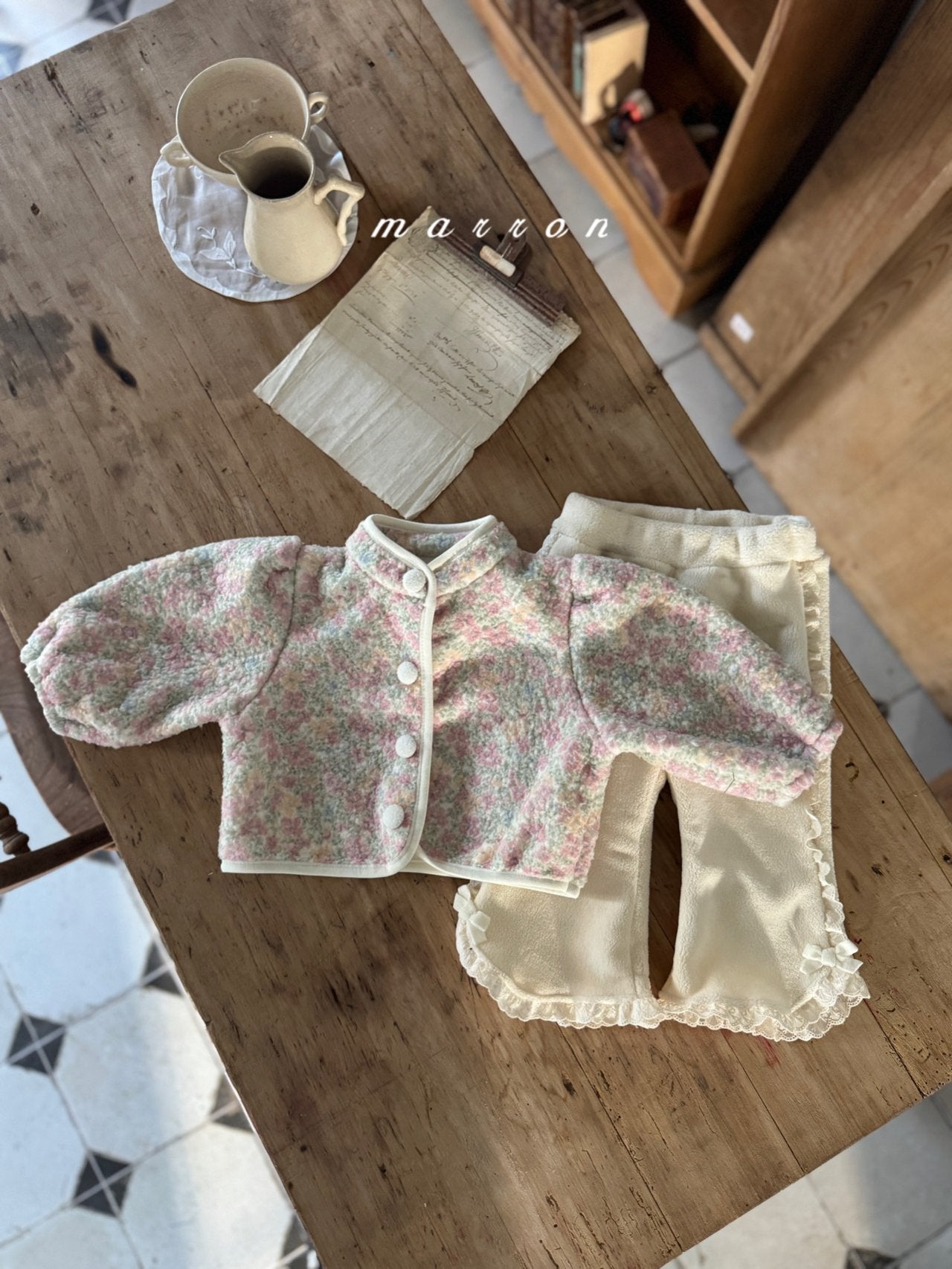 High neck fleece jacket