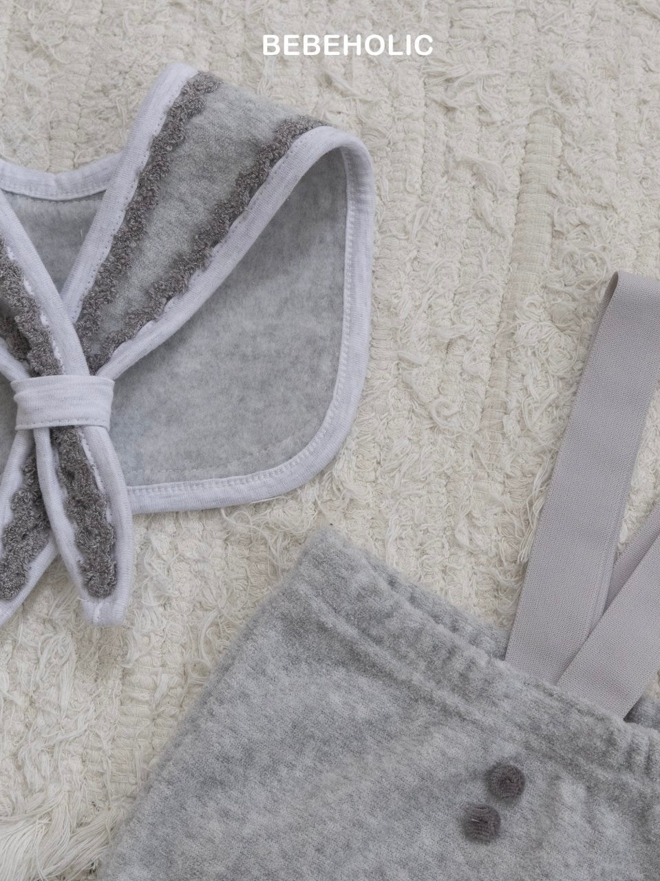 Scarf + terry bloomer set