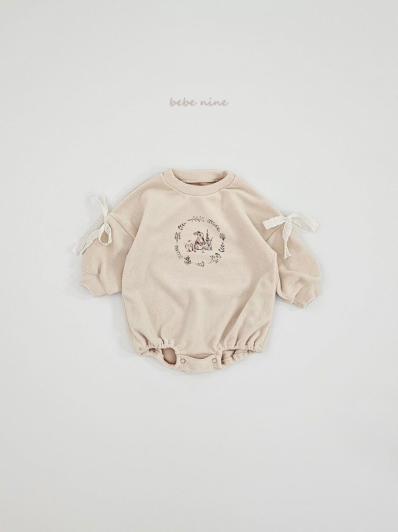 Rabbit Ribbon Rompers