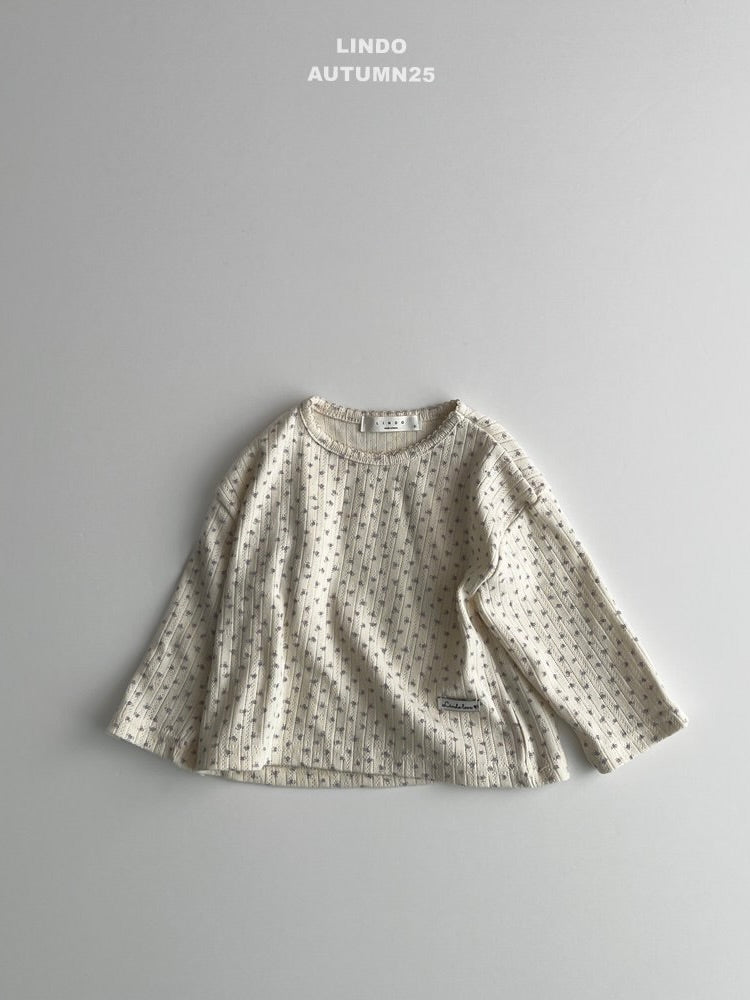Small flower eyelet T (baby&amp;kids)
