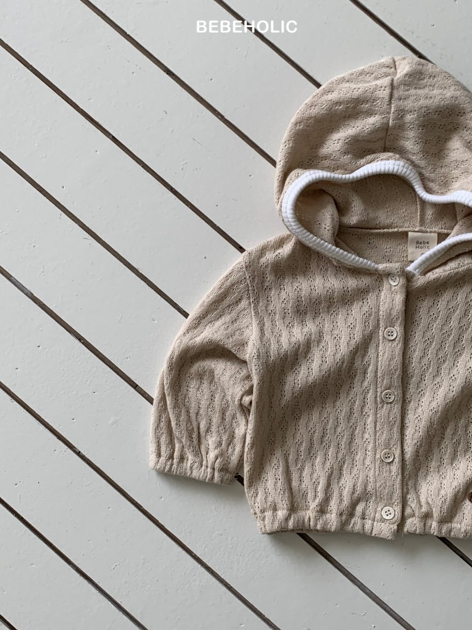 Soft textured hoodie