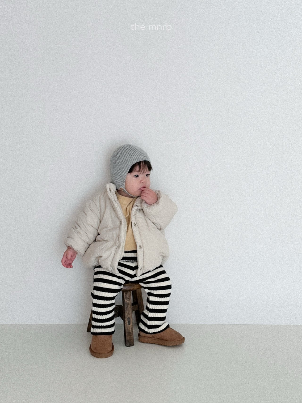 Aloe ribbed bootcut pants