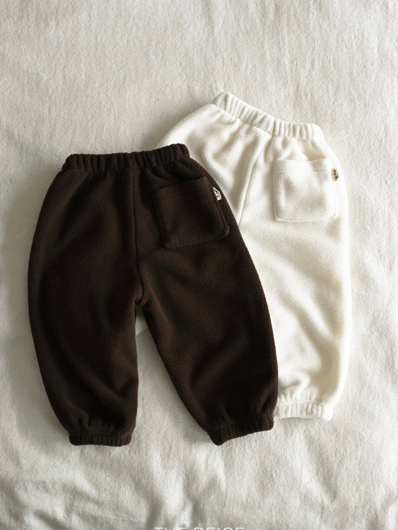Fleece jogger pants