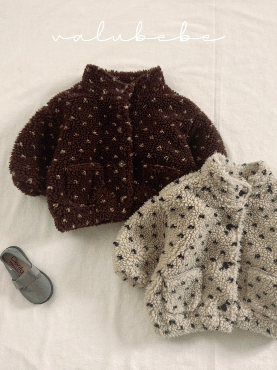 Monet fluffy jacket (baby&amp;kids)