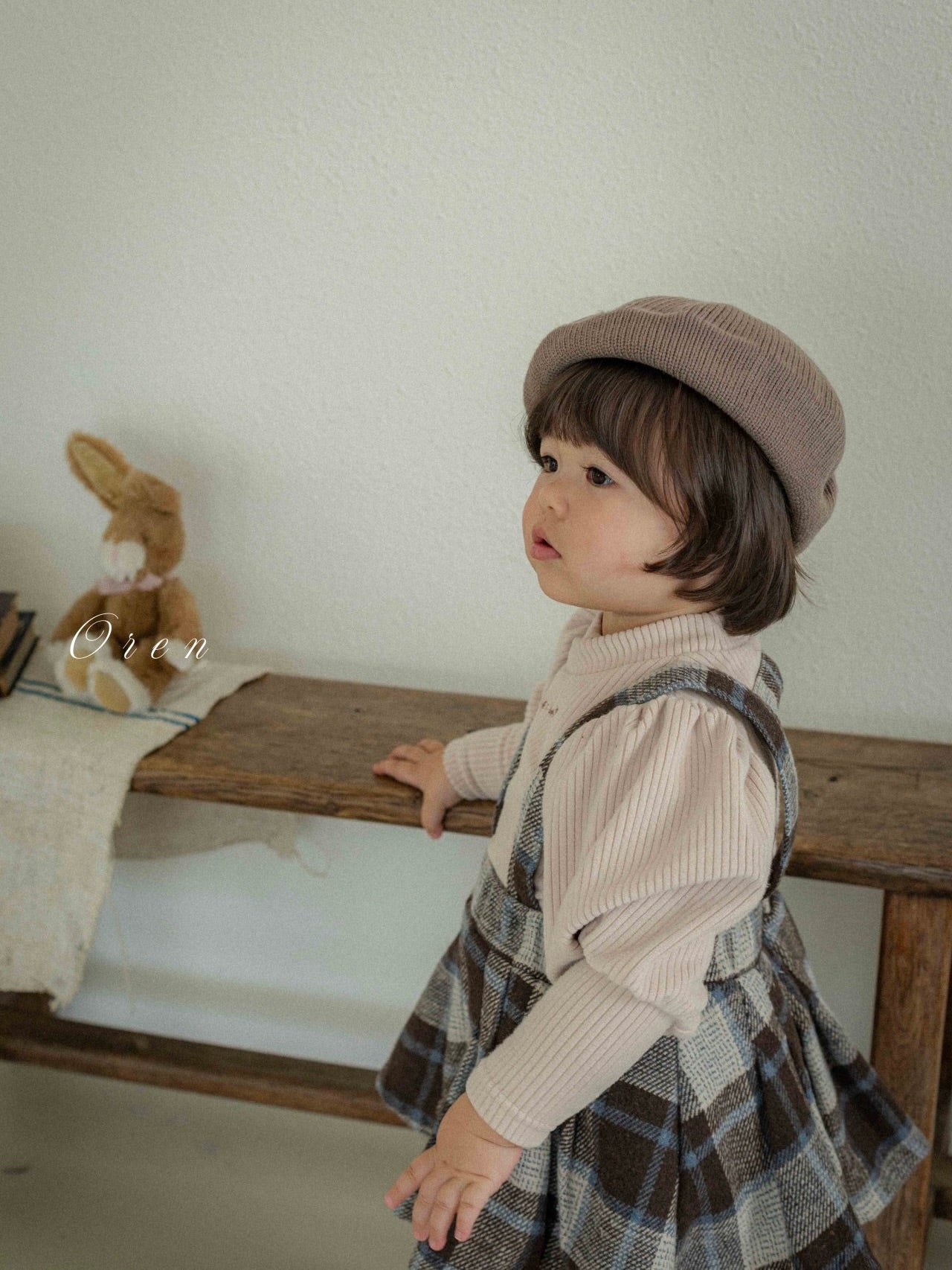 Marie velour ribbed T