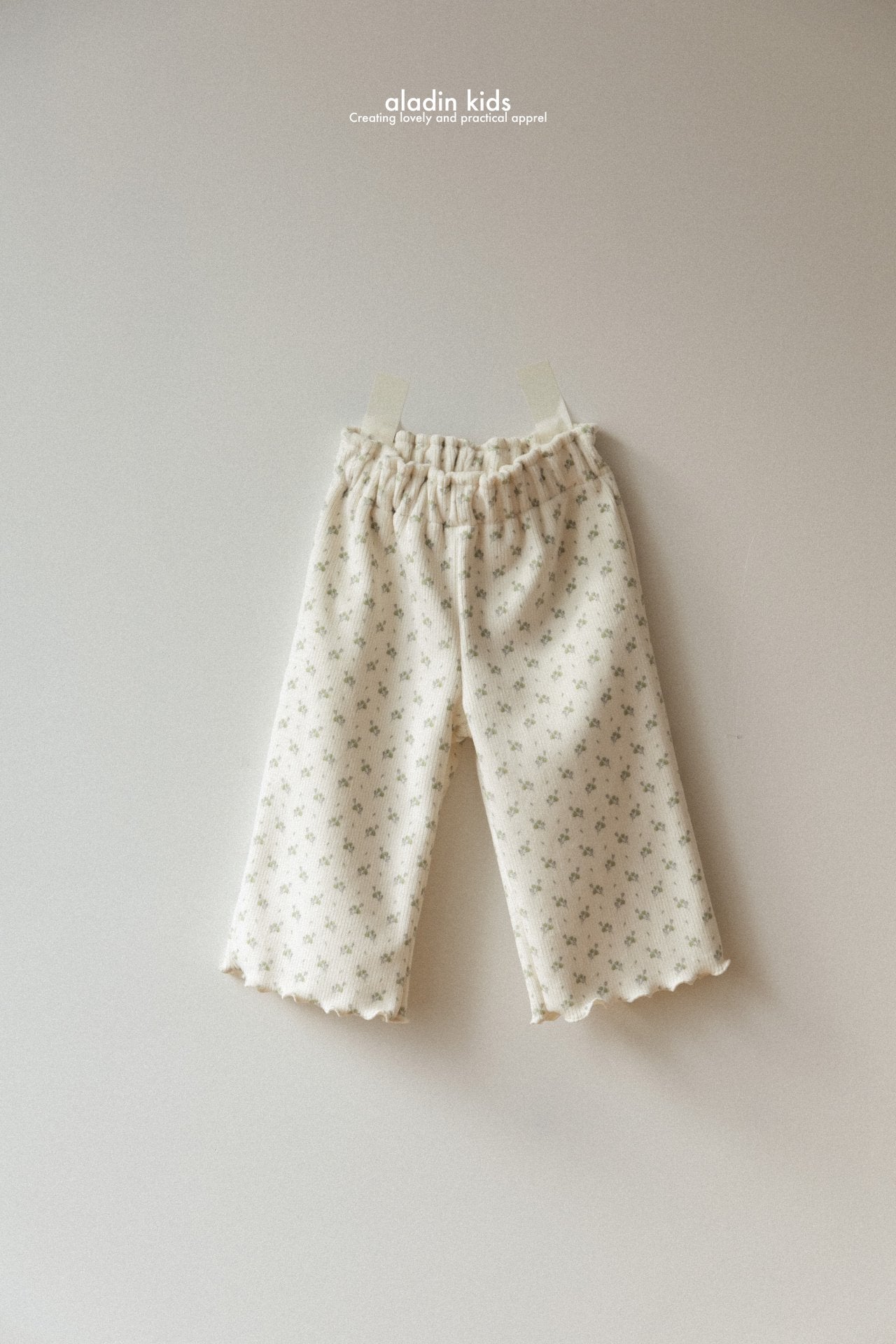 Winter cozy rib pants