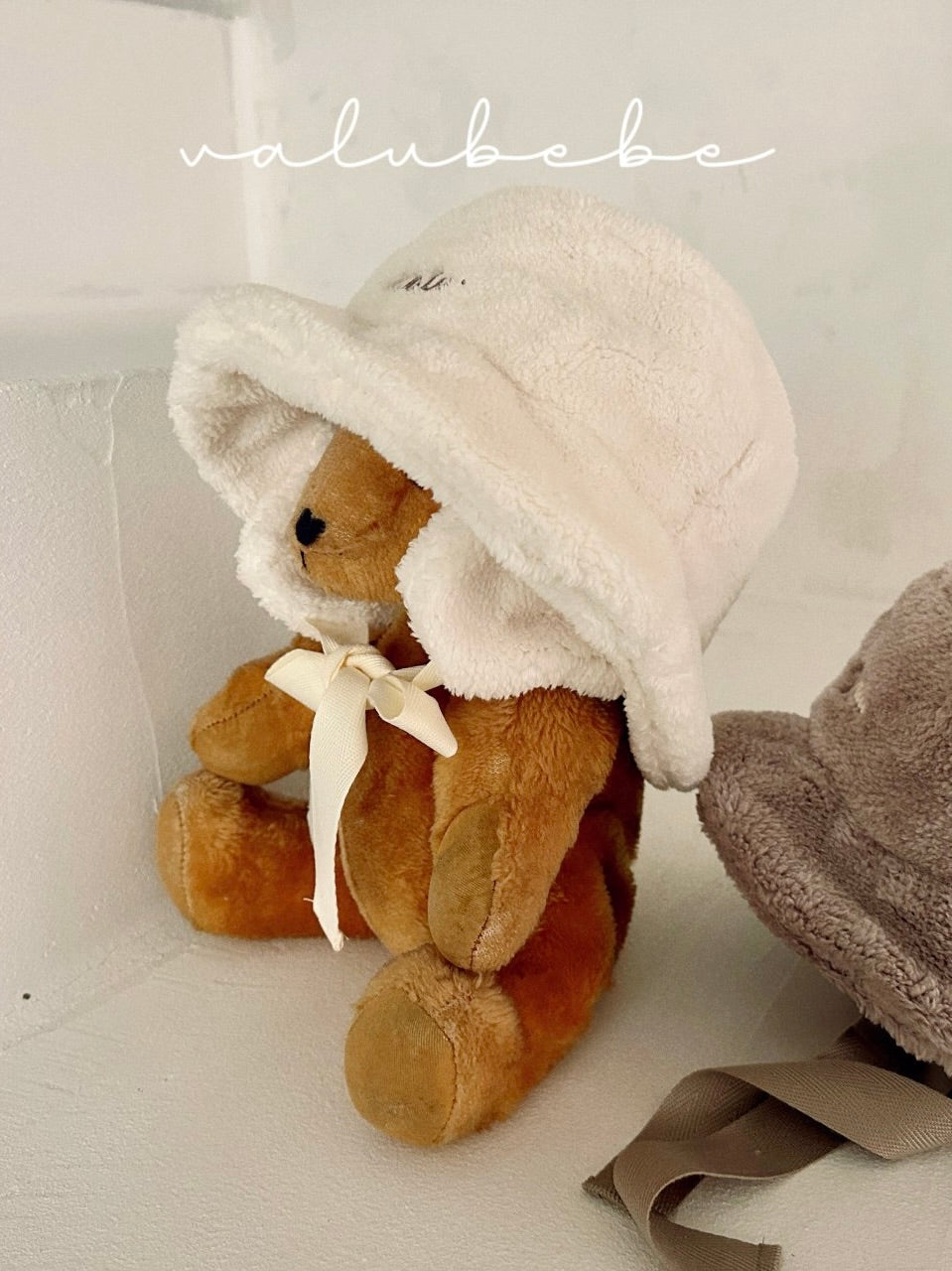 Fur earmuff bucket hat (baby)