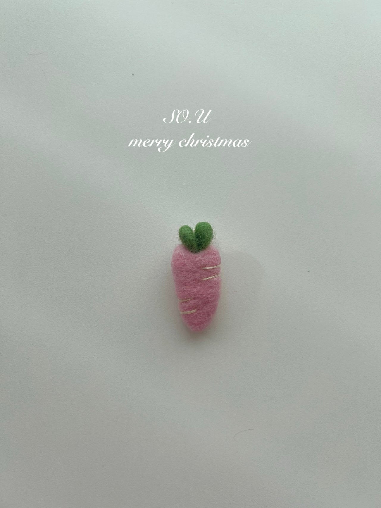 Carrot pin set (2 pieces)