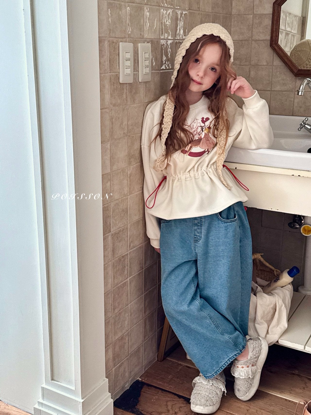 Ruby pocket denim pants