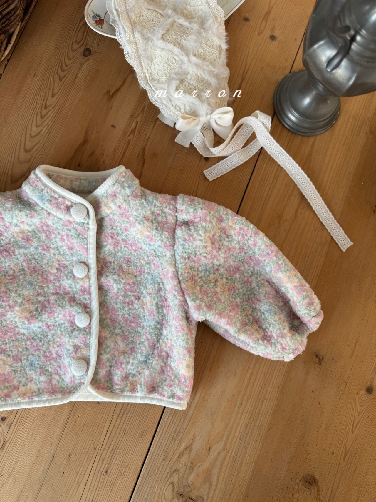 High neck fleece jacket