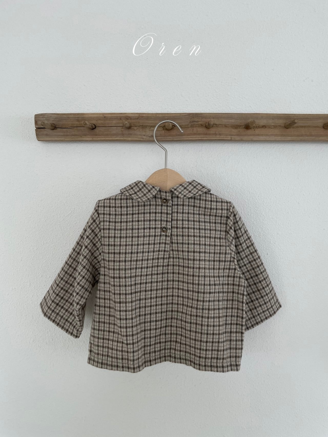 Brioche check shirt