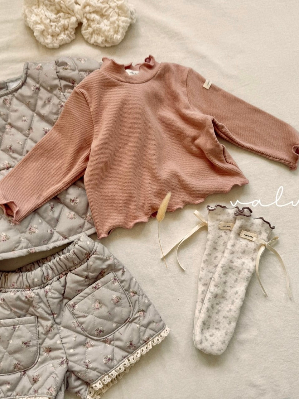 Half neck mellow T (baby)