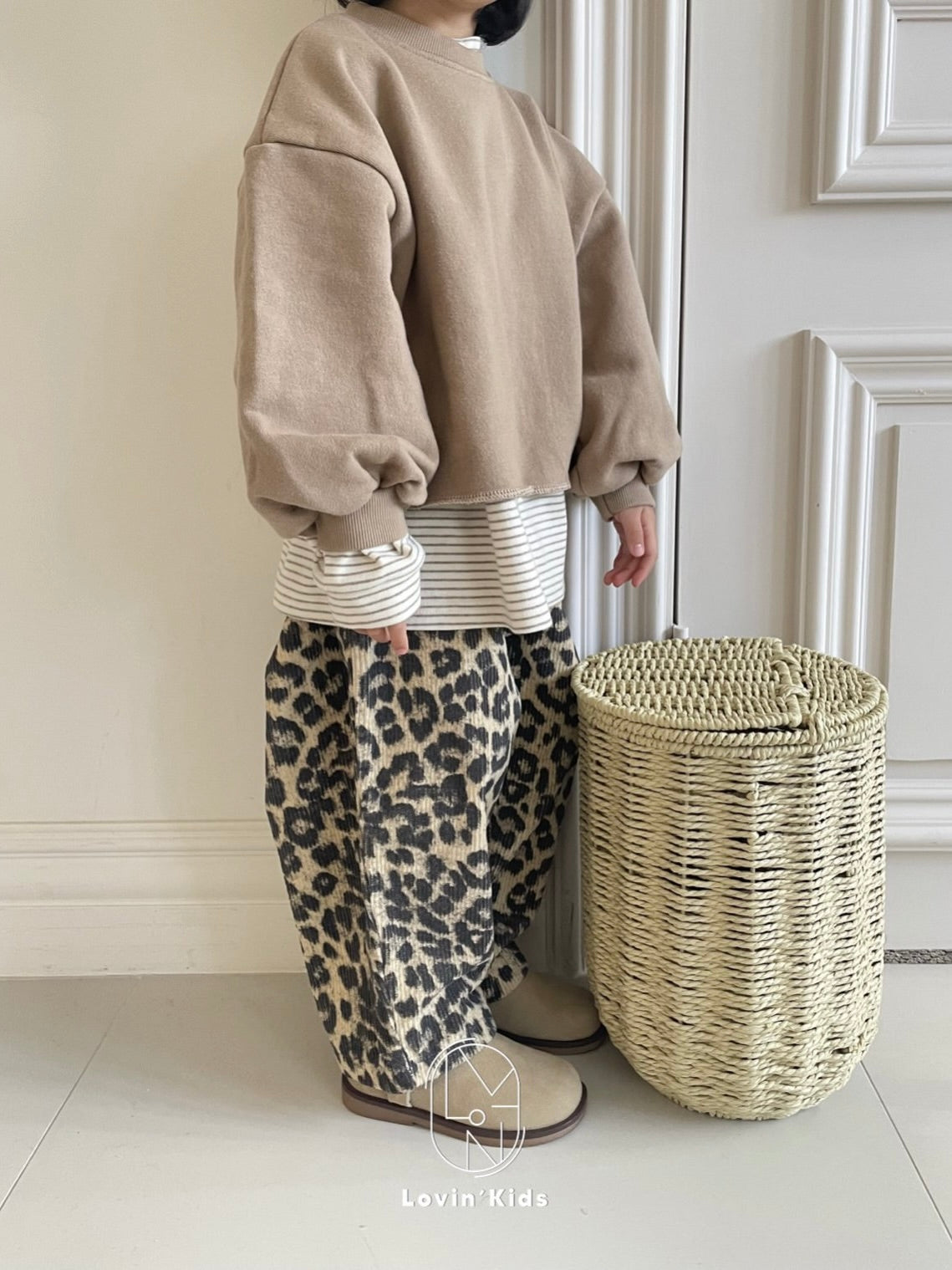 Winter loose half neck T