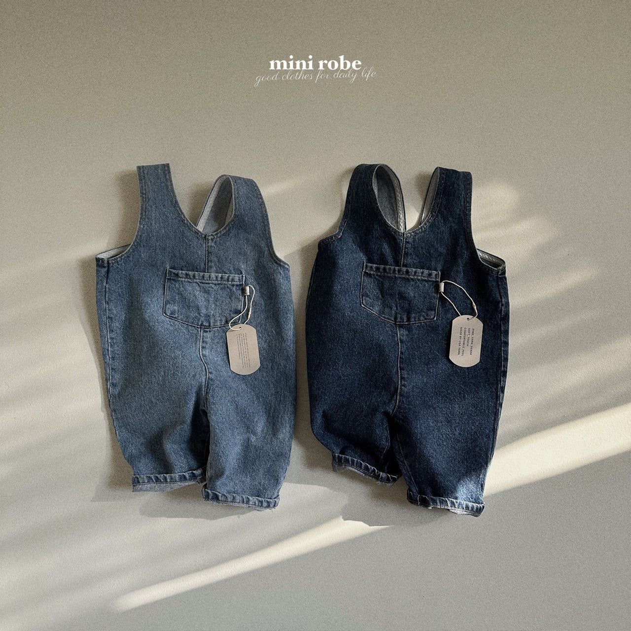 kangaroo denim overall