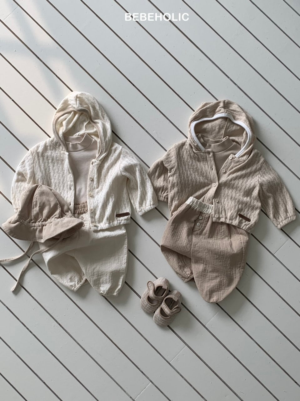 Soft textured hoodie