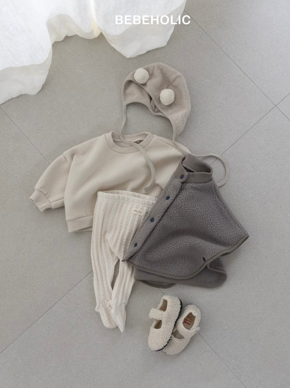 Texture footed leggings