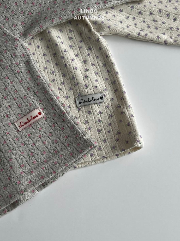 Small flower eyelet T (baby&kids)