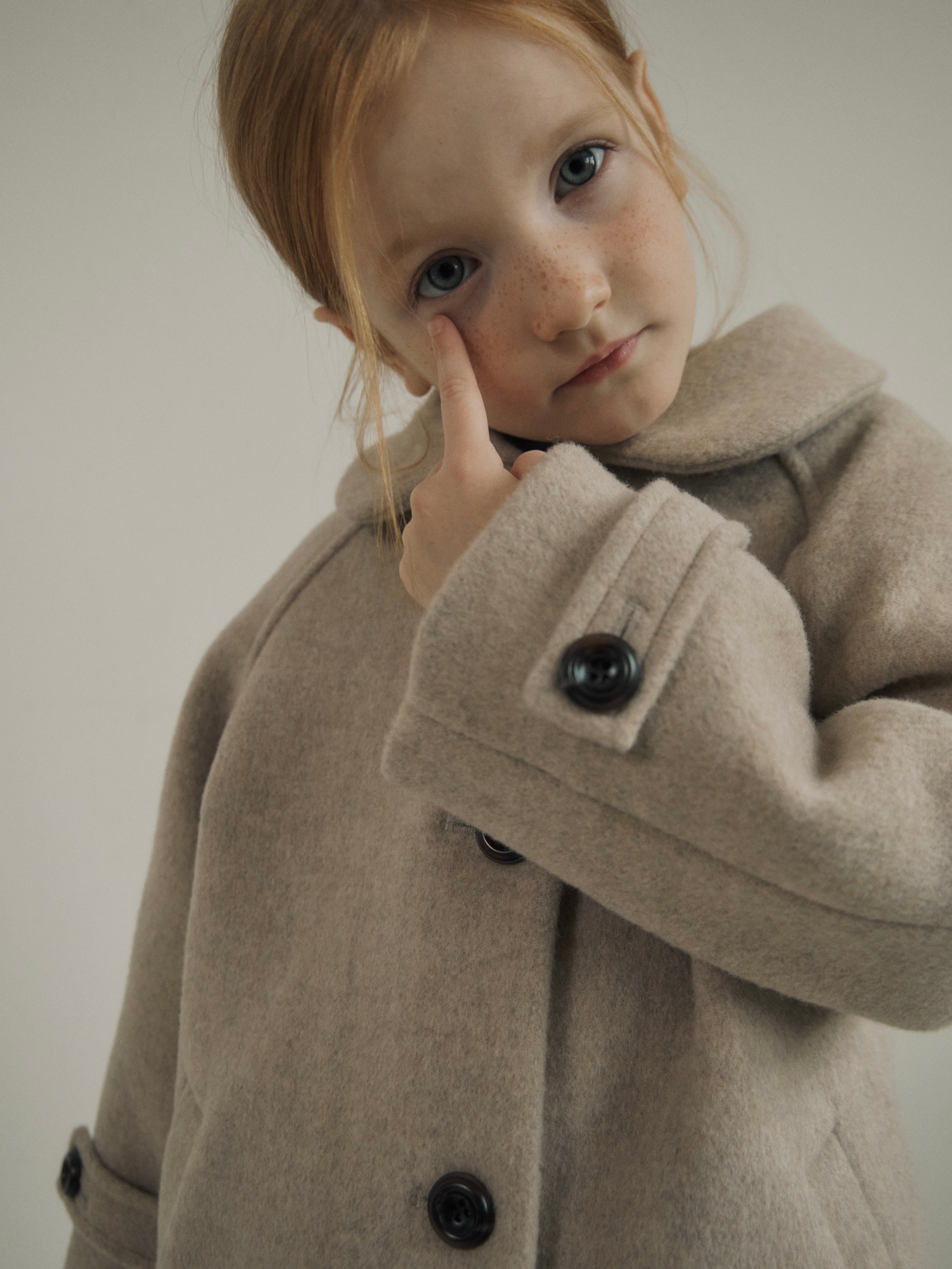 Noa wool coat (beige)