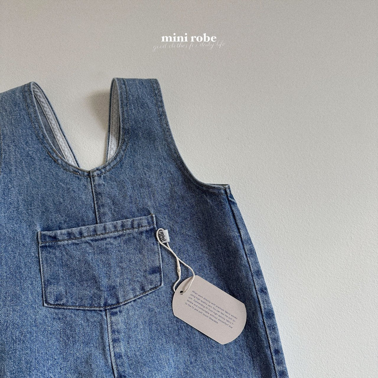 kangaroo denim overall