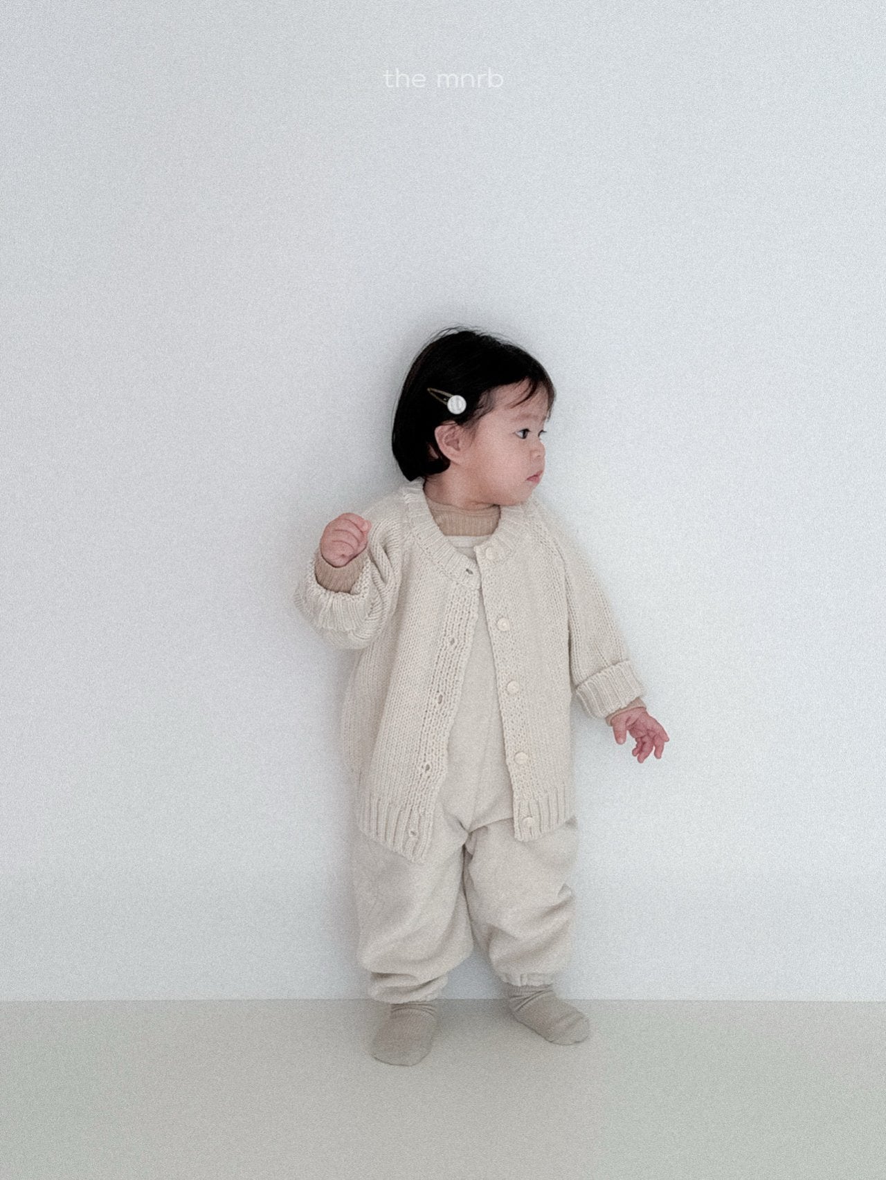 Robe balloon cardigan