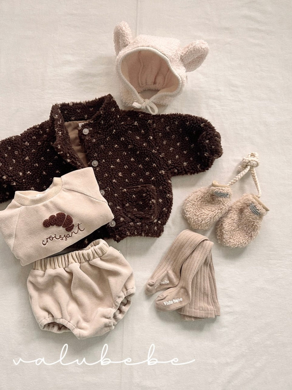 Fluffy mittens (baby)