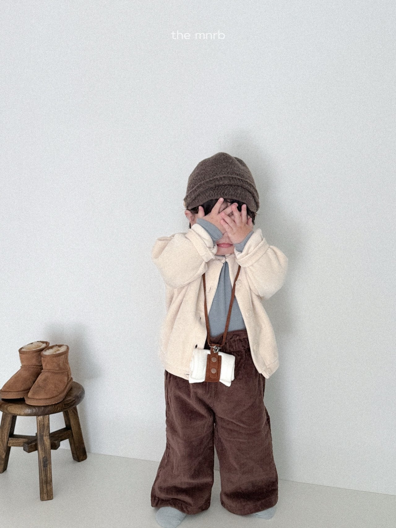 Peach warm half turtleneck T