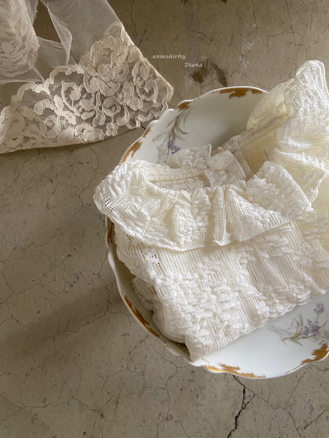 Laurent frill blouse