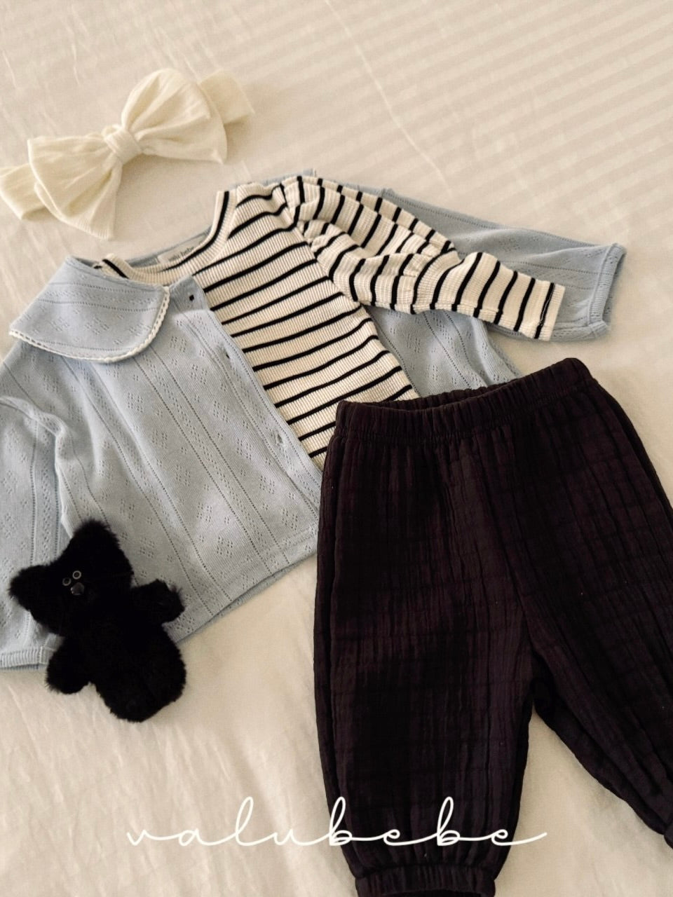 Ella stripe puffy T