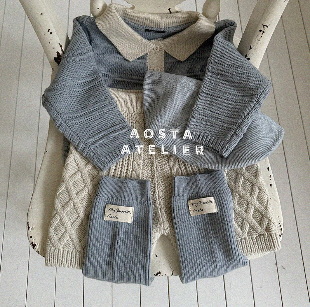 Knit collar T