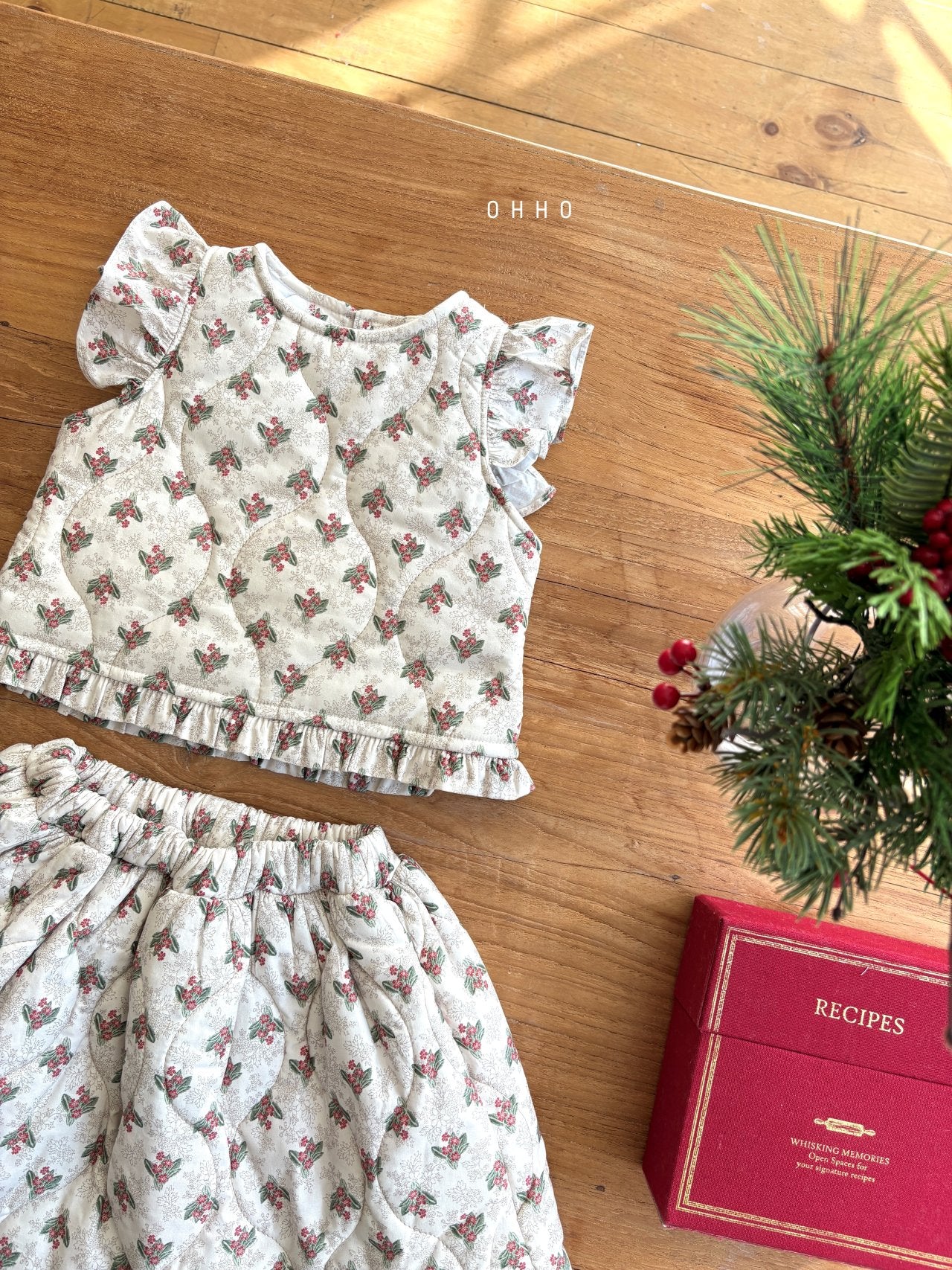 Snowberry quilted vest