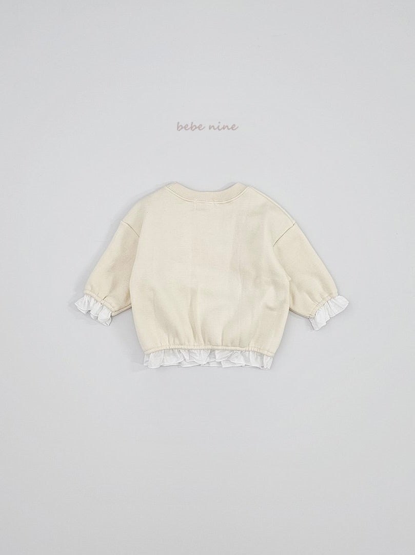 Heart Frill Sweatshirt