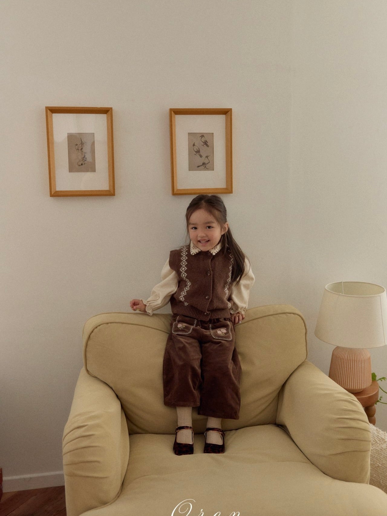 Clement embroidery pants