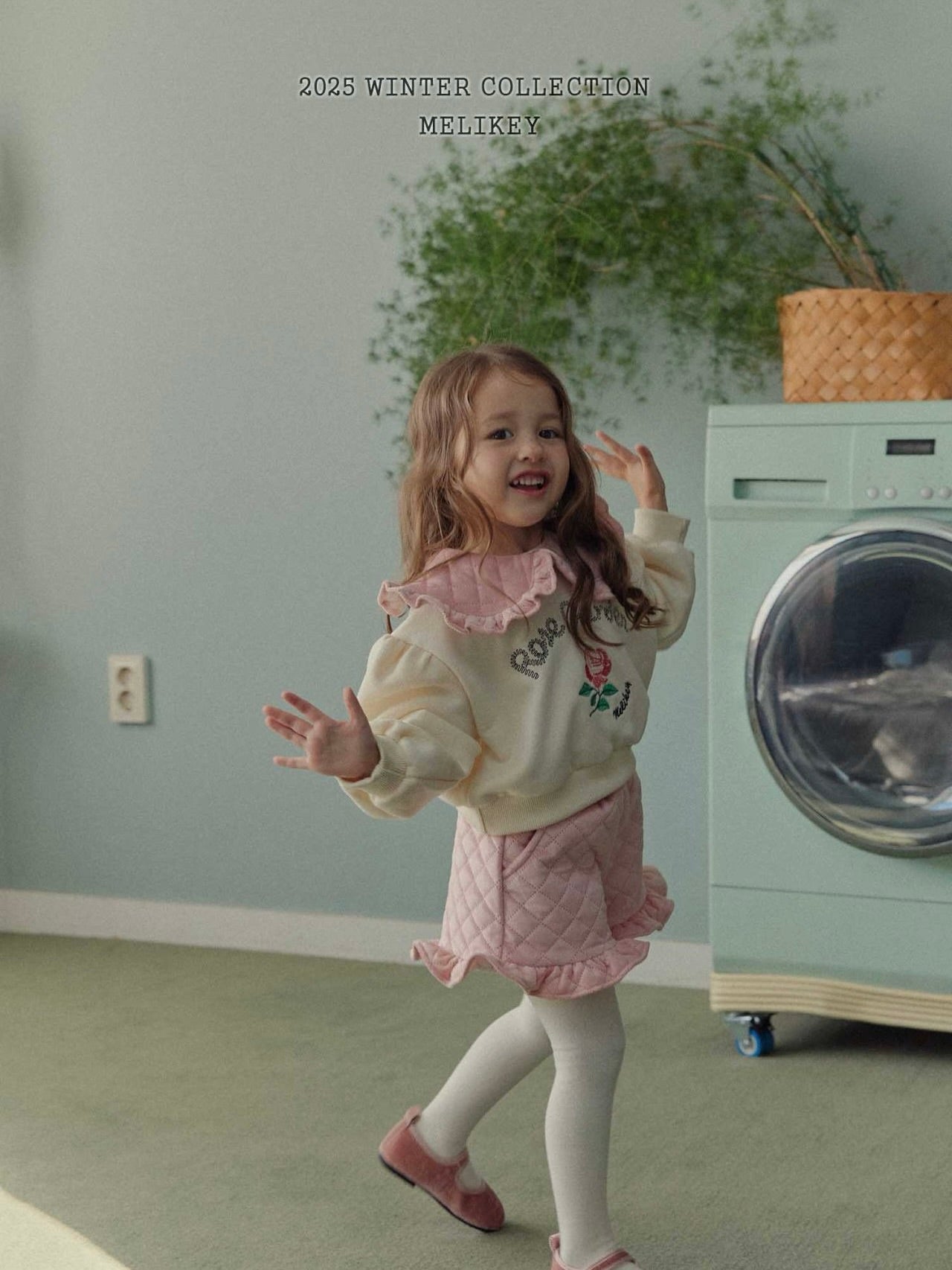 Quilted frill shorts