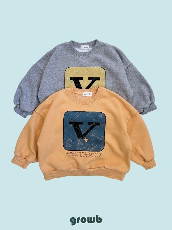 V neck sweatshirt