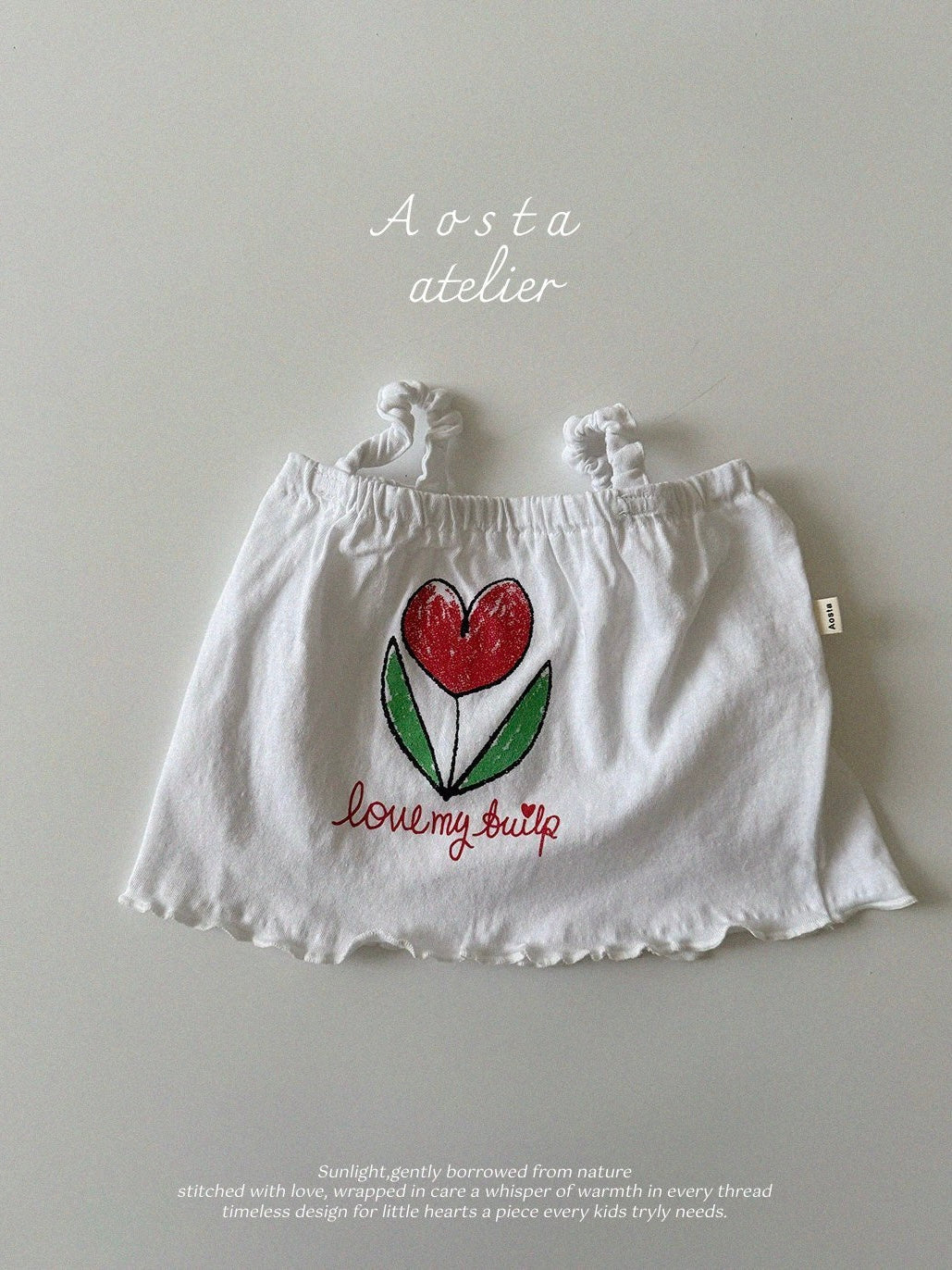Linen tulip blouse