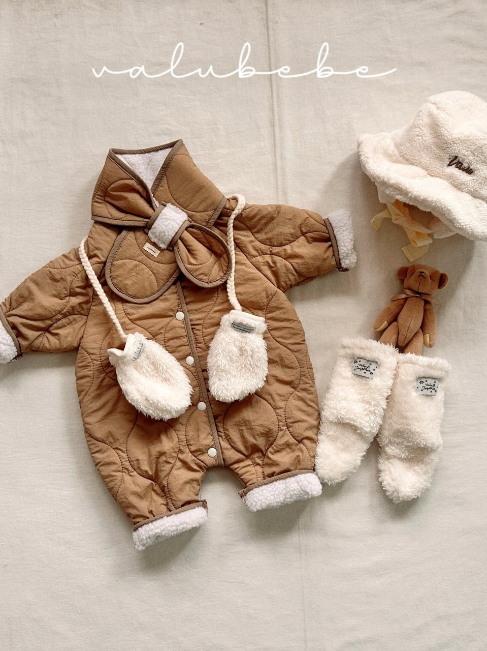 Warm quilted scarf (baby)