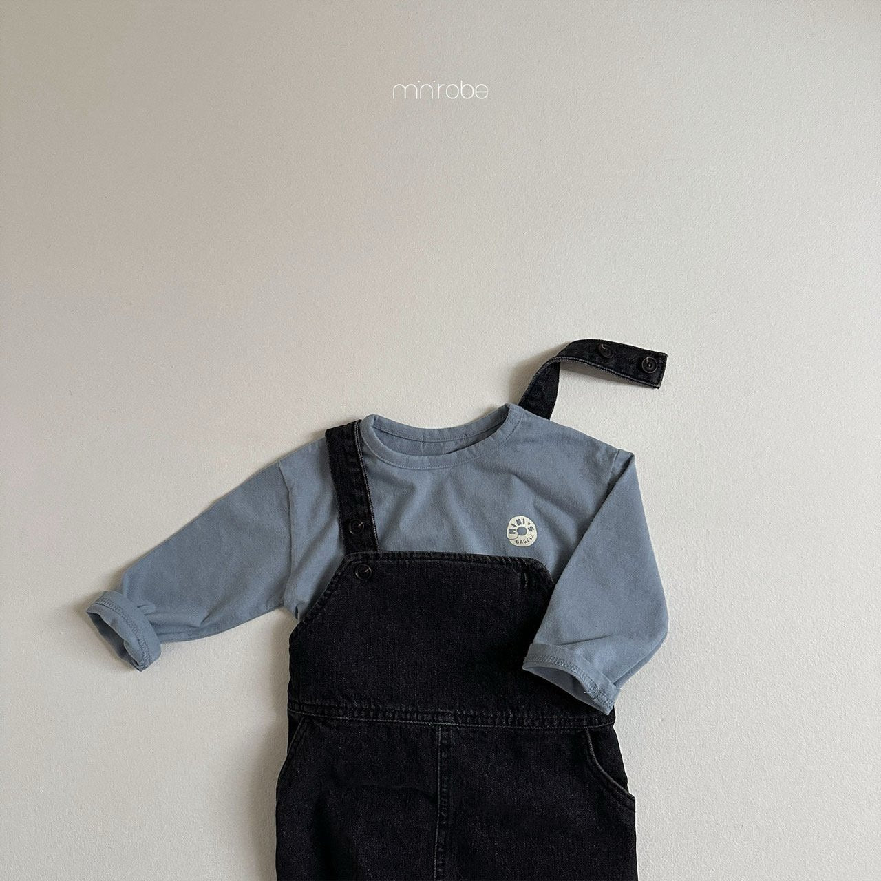 All day denim overalls